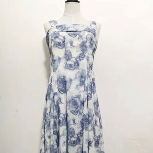 GK Blue Floral Maxi Dress